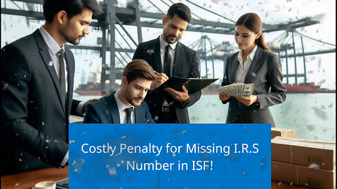 Avoid Costly Penalties! Failure to Report the Consignee's IRS Number in ISF