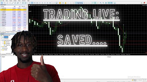 A Day In The Life Of AN UNPROFITABLE TRADER: SAVED...