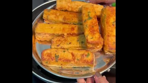 tasty lunch box recipe bread pkoda sticks