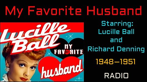 My Favorite Husband- 49-12-23 (ep068) The Sleigh Ride