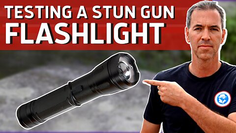 My Son TASED Me With A Stun Gun Flashlight!