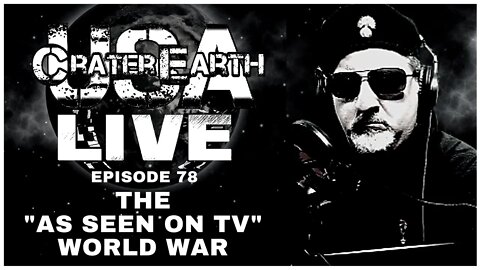 CRATER EARTH USA LIVE! THIS IS THE WEIRDEST WAR EVER SEEN ON TV AND WHO IS PATRICK LANCASTER!?