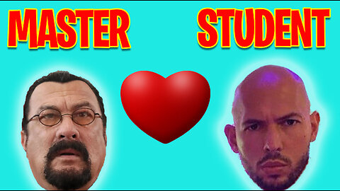 Steven Seagal and Andrew Tate bromance