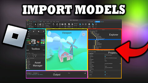 How To Import Models Into Roblox Studio