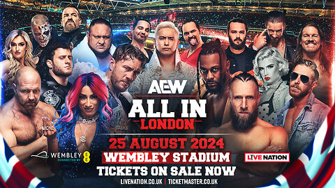 All Elite Wrestling All In | Live Coverage | Wembley Stadium, England, UK | 8/25/2024