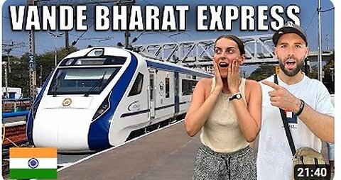 Goa to Mumbai on the Vande Bharat Express - India's LUXURY Train 🇮🇳