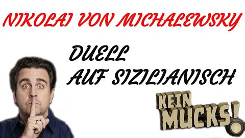 KRIMI Hörspiel - KEIN MUCKS - Nikolai von Michalewsky - Duell auf Sizilianisch