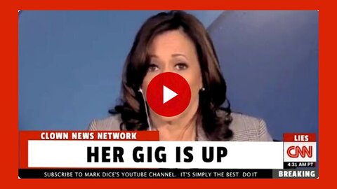 Her Gig is Up! The Big Reveal is Tonight with Donald Trump vs Kamala Commie!