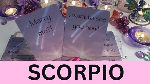 SCORPIO ♏💖MAKING MAGIC 🪄🏰THIS IS THE REAL DEAL💖SCORPIO LOVE TAROT💝