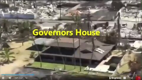 GOOD NEWS! Apparently the GOVERNOR'S HOUSE & TREES in Lahaina MIRACULOUSLY survived the FIRE🔥!!