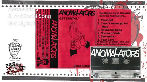 The Anomalators 🖭 Get Digital! (Full Demo Cassette Tape). Saginaw, Michigan punk.