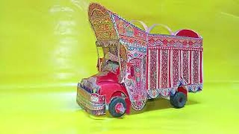 Pakistani Truck Art Miniature Models