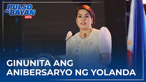 VP Duterte, ginunita ang hindi natitinag na diwa ng mga Pilipino sa ika-10 anibersaryo ng Yolanda