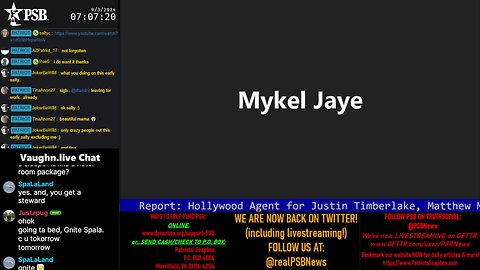 2024-09-03 07:00 EDT - Patriots Soapbox AM: with MykelJaye