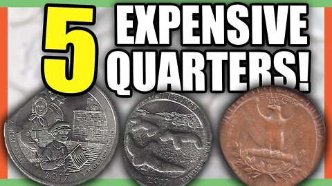 5 VALUABLE QUARTER ERROR COINS WORTH MONEY - RARE QUARTERS TO LOOK FOR