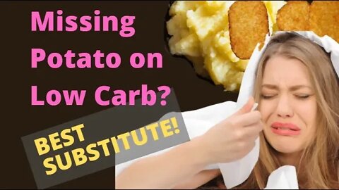 LOW CARB POTATO SUBSTITUTES | Keto Friendly #short