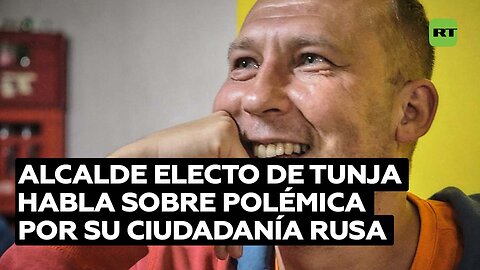 El profesor ruso Mijaíl Krasnov se pronuncia luego de ganar una alcaldía en Colombia