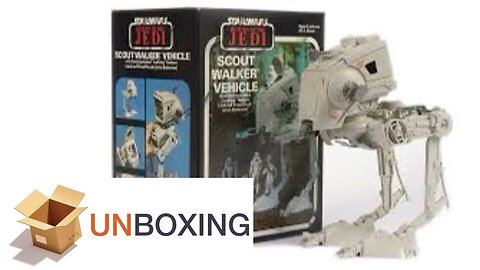 Vintage Star Wars Scout Walker Unboxing