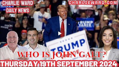 CHARLIE WARD DAILY NEWS BRIEF-FAKE BOMB THREAT AT TRUMP NY RALLY. JGANON, SGANON, JUAN O'SAVIN