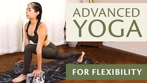 Yoga Advanced Flexibility Flow, Hamstrings High Extensions with Alex