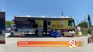 Free skin cancer screening on The Sun Bus