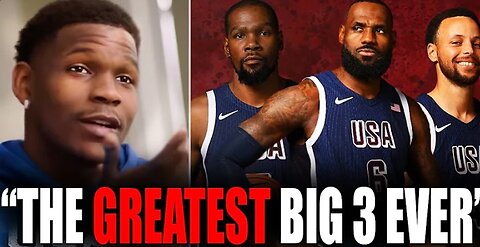 2024 Team USA Roster On The Greatest Big 3 Ever? LeBron, Curry & KD - USA Olympic Basketball