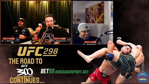 #UFC298 Watch Along | Full Reaction & Analysis | REPLAY🟥