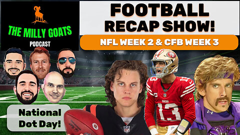 NFL Week 2 Fire Flames Recap & Football Shambles Meter