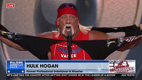 Hulk Hogan RIPS His Shirt Off, Electrifies Crowd With Epic Trump Endorsement