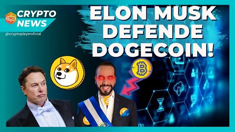 ELON MUSK RECONFIRMA APOIO AO DOGECOIN - BUKELE OTIMISTA EM BITCOIN - COINBASE SOFRE PROCESSO [NEWS]