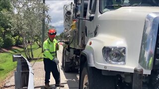 City and county workers in Southwest Florida prepare for potential flooding from system