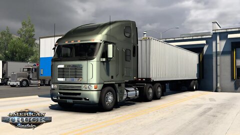 ATS Gameplay | Freightliner Argosy | Jackson ID to Pocatello ID | Waste Paper 29,079lb