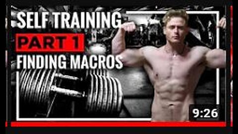 Self-Training Series: Part 1 How To Find Your Macros