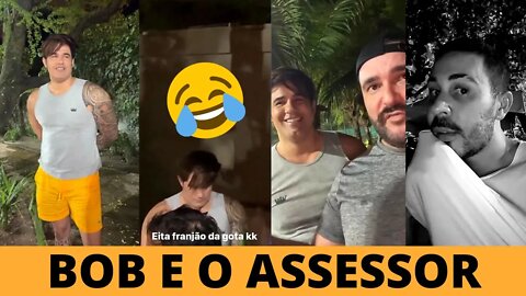 BOB ESTRELA ESTÁ COM UM ASSESSOR QUE DÁ CHAPINHA NO CABELO MAS TÁ MUITO ESTRANHO