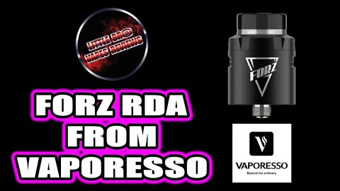 FORZ TX80 RDA FROM VAPORESSO