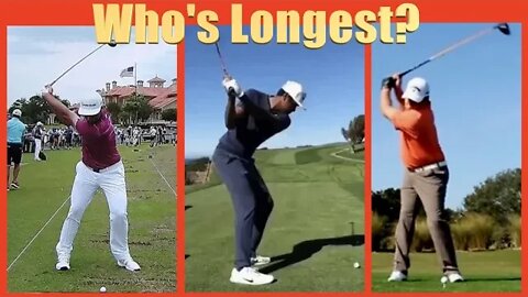 PGA's LONGEST 3 Quarter Swingers in HISTORY!!!