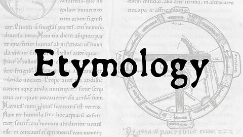 TKTV - Information - Wort am Sonntag | Etymologie (mehrsprachig)