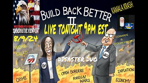 BUILD BACK BETTER II DISASTER DUO WARMING UP!!! COME AND SEE HOW BAD???