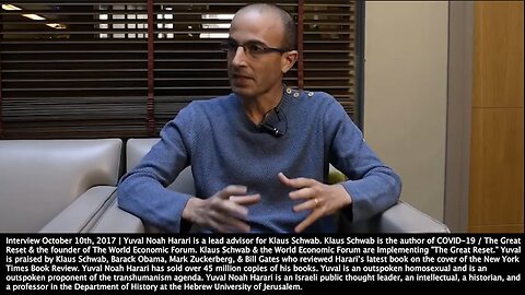 Yuval Noah Harari | (10/10/2017) "We Are Going to See the Authority to Make Decisions Shifting from Voters & Customers to Algorithms That Understand People Better Than the People Understand Themselves." - Yuval Noah Harari