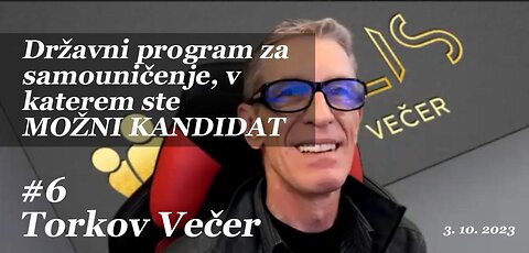 #06 BELIS Torkov Večer - Državni program za SAMOUNIČENJE, v katerem ste možni kandidat!