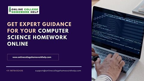 Access Online Computer Science Homework Guidance