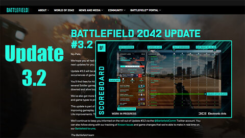 Battlefield 2042 3.2 Update and Commentary