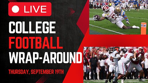 Even More Pac-12 Expansion?! | College Football Wrap-Around LIVE | Thursday, September 19th