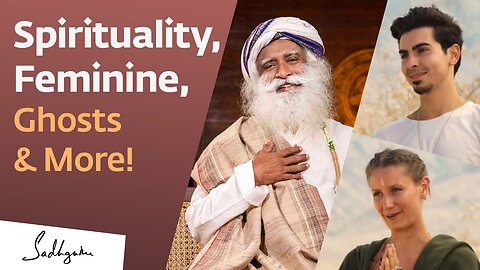 Deja Blu & Andre Duqum Interview Sadhguru in the Mojave Desert