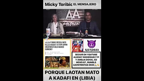 PORQUE LAOTAN MATO A KADAFI