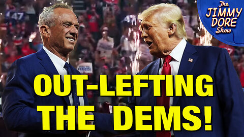 Trump & RFK Jr. Together Are Running To The LEFT Of Kamala Harris!