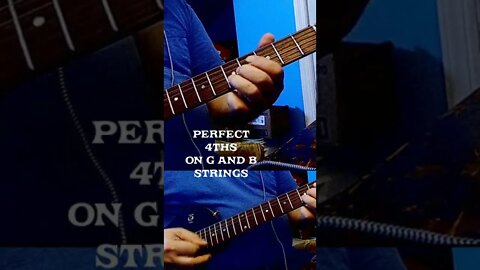 Intervals For Guitar | Perfect 4ths #Shorts