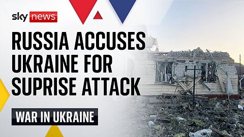 'At least 24 injured' in surprise Kursk attack: Sky's Ivor Bennett reports | Ukraine war