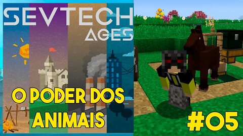 SEVTECH AGES FIZ A PRIMEIRA AUTOMAÇÃO DE RECURSOS MODPACK HARDCORE #05