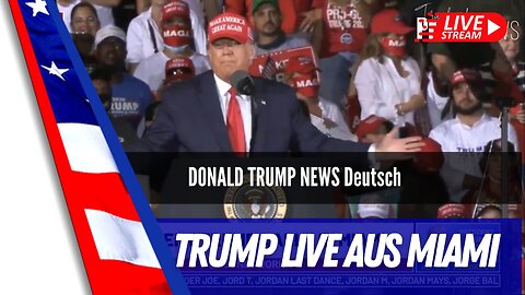 Trump LIVE aus Miami HEUTE